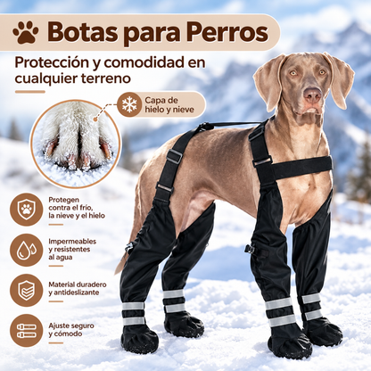 Botas de perro impermeables