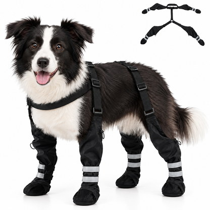 Botas de perro impermeables